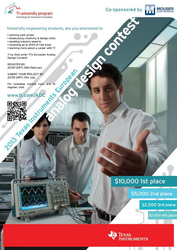 Texas Instruments Analog Design Contest