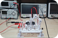 EMC Testing - 3D printed PCB assembly test fixture 