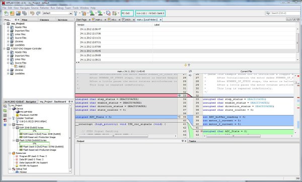 Figura 15: Esempio di differenze tra i file salvati nella Local History