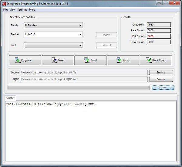 Figura 2: Intetgrated Programming Environment