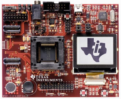 Experimenter Board modello MSP-EXP430f5438