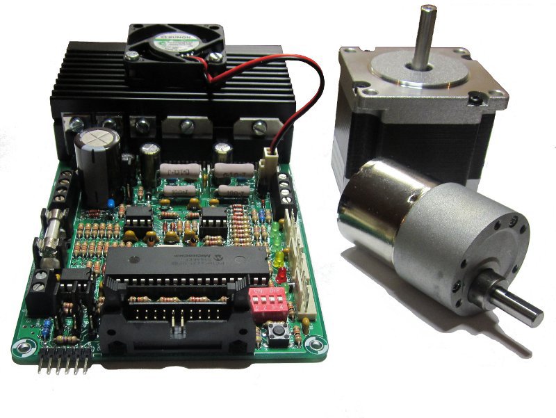 Scheda di sviluppo PJ3007 per il controllo di motori DC e stepper bipolari